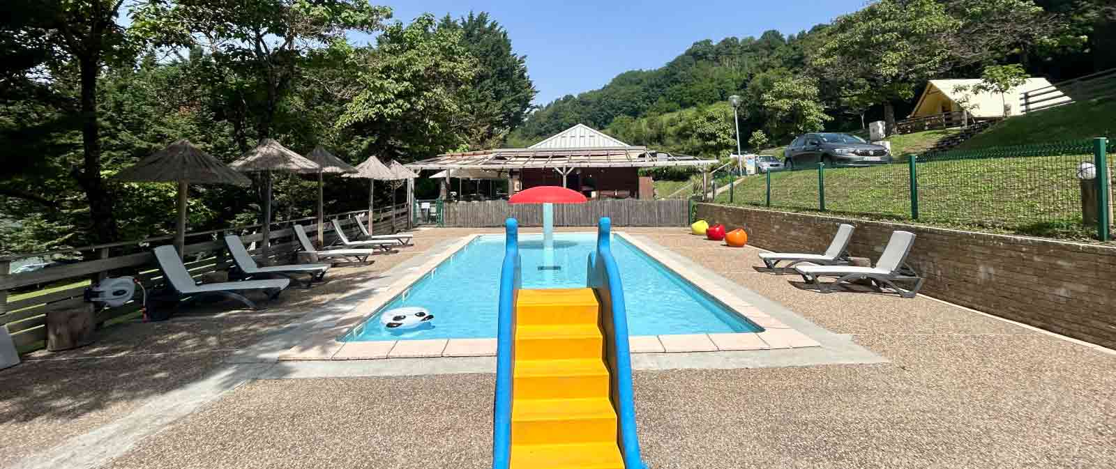 pataugeoire camping isere